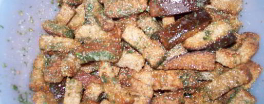 Шаг 2: сухариков похрустим