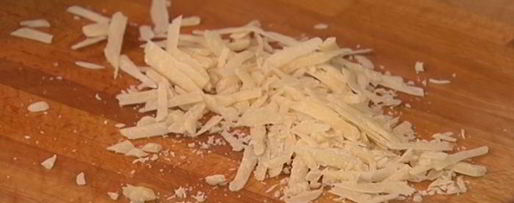 Шаг 9: сухариков с грибной начинкой, сыром и зеленью