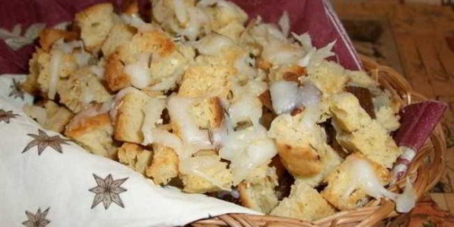 Рецепт сухариков с сыром