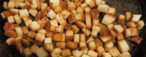 Шаг 2: сухариков с сыром