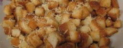 Шаг 4: сухариков с сыром