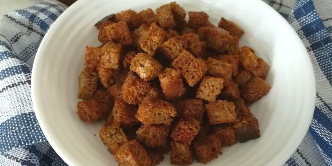 Рецепт сухариков со специями