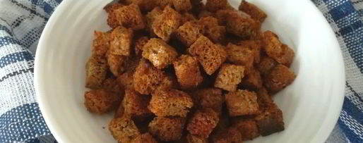 Шаг 4: сухариков со специями