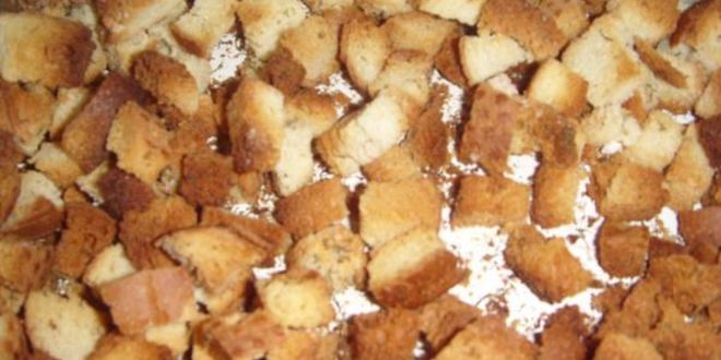 Рецепт сухариков со вкусом курицы