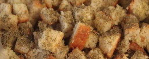 Шаг 1: сухариков со вкусом курицы