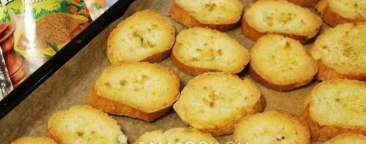 Шаг 6: сухариков закусочных