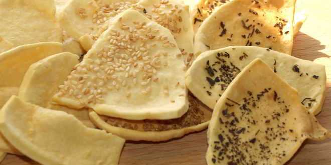 Рецепт сырных сухариков