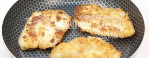 Шаг 4: тилапии в сухариках