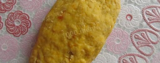 Шаг 4: тыквенных сухариков с изюмом