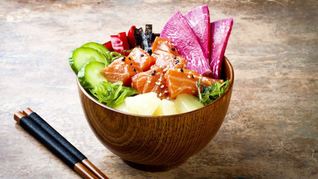 Рецепт Ахов-поке — суш по-гавайски