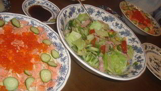 Рецепт Чирашей-суш — риса с красной рыбой и икрой