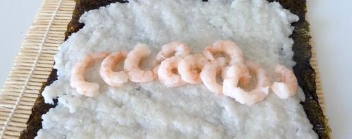 Шаг 4: домашних суш с креветками