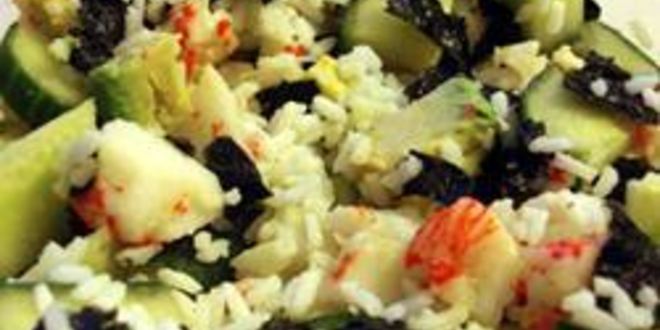 Рецепт калифорнийского суши-салат