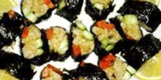 Рецепт корейские суши кима паба