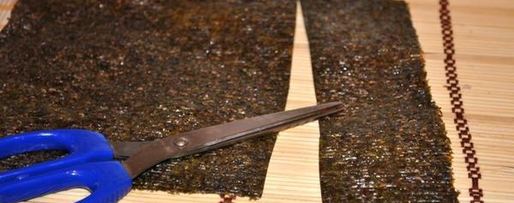 Шаг 5: маков суши с лососем и авокадо