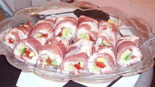 Рецепт Мясных суш