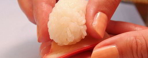 Шаг 5: нигирей-суш с хоккигаем