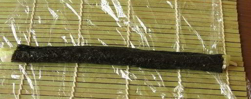 Шаг 10: радужных суш с крабовыми палочками