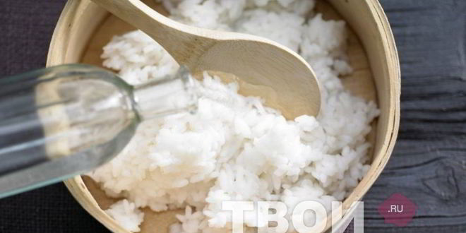 Рецепт риса для суши