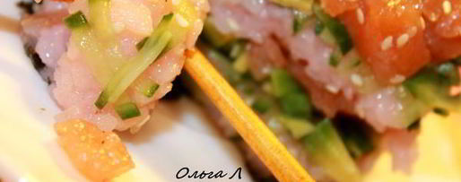 Шаг 9: салатных суш башенки