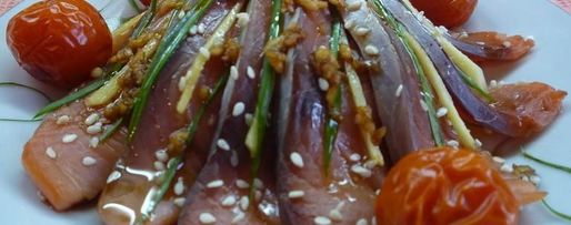 Шаг 7: сашими из лосося