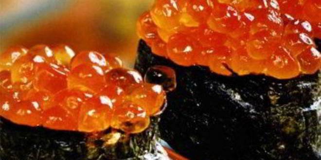 Рецепт суш икура