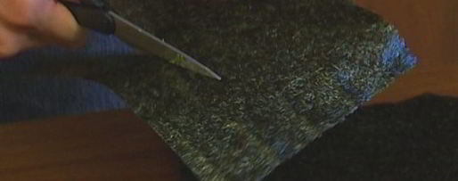 Шаг 3: суш-лодочек с икрой