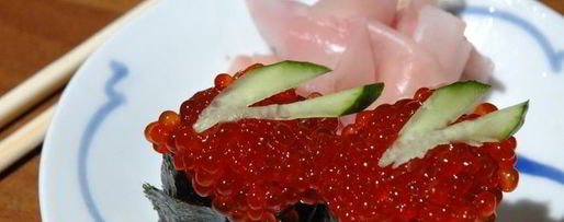 Шаг 7: суш-лодочек с икрой