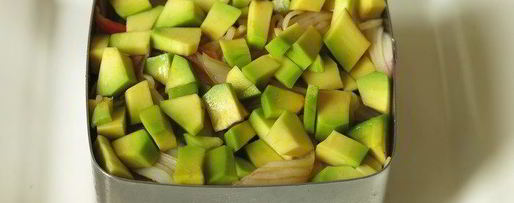 Шаг 13: суш мини-торт с крабовыми палочками