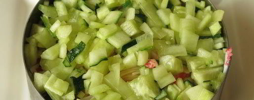 Шаг 15: суш мини-торт с крабовыми палочками