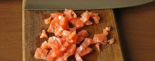 Шаг 3: суш мини-торт с крабовыми палочками