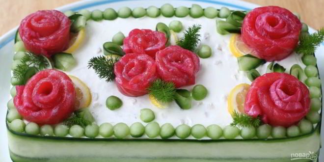 Рецепт суш по-русски из красной рыбы