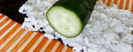 Шаг 2: суш-ролла мозаика