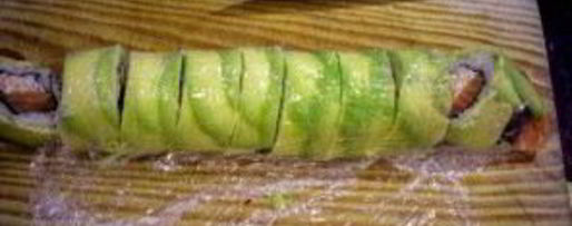 Шаг 2: суш с авокадо