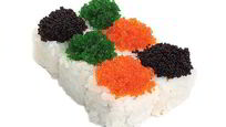 Рецепт Суш с икрой летучей рыбы