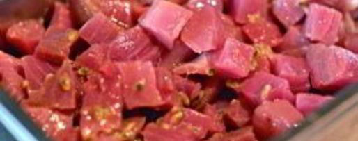 Шаг 3: суш с икрой летучей рыбы