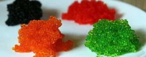 Шаг 4: суш с икрой летучей рыбы