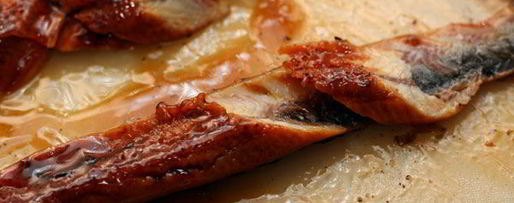 Шаг 2: суш с креветкой, угрем и омлетом