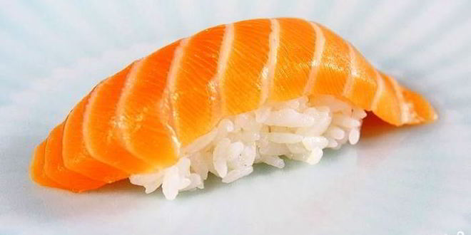 Рецепт суш с лососем