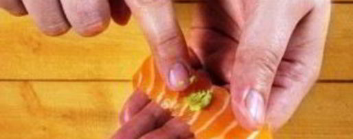 Шаг 3: суш с лососем