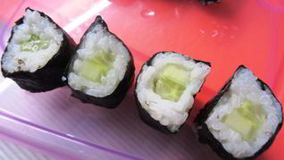 Рецепт Суш с огурцом