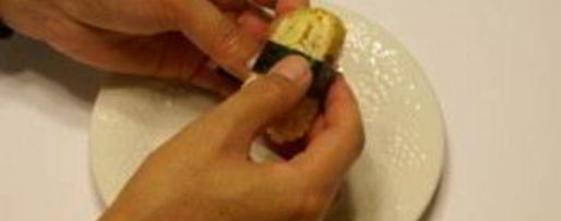 Шаг 13: суш с омлетом