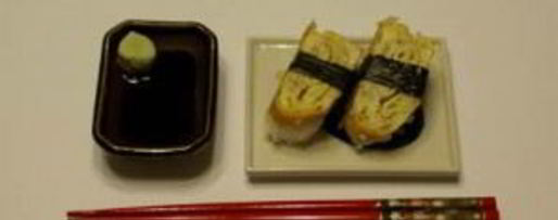 Шаг 14: суш с омлетом