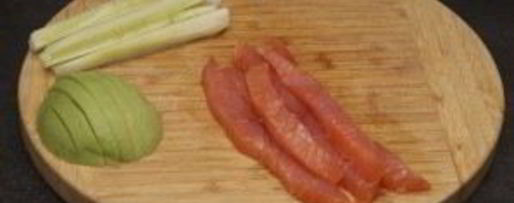 Шаг 1: суш с сыром