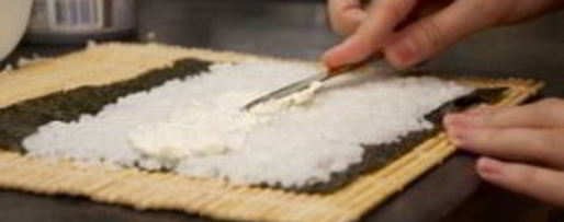 Шаг 3: суш с сыром