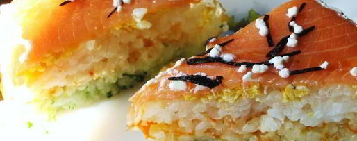 Шаг 15: суш-торта японских мотивы