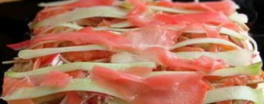 Шаг 7: суш-торта закусочный