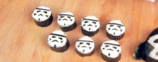 Шаг 2: суш в стиле звездных войн