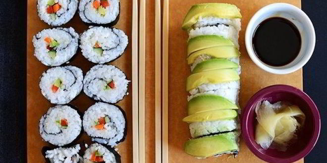 Рецепт суш вегетарианских