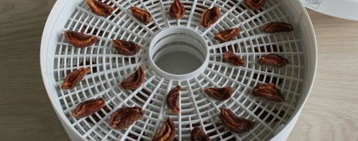 Шаг 11: сушки абрикосов в электросушилке